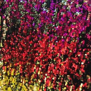 Rainbow Sequins Dress